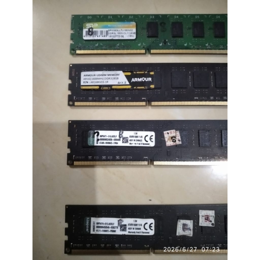 Borongan 4 PCS RAM PC LongDIMM | RUSAK | Khusus Teknisi