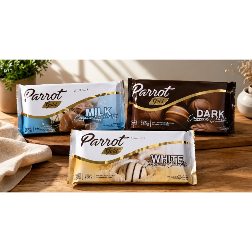 coklat batang coumpound parrot 250 g