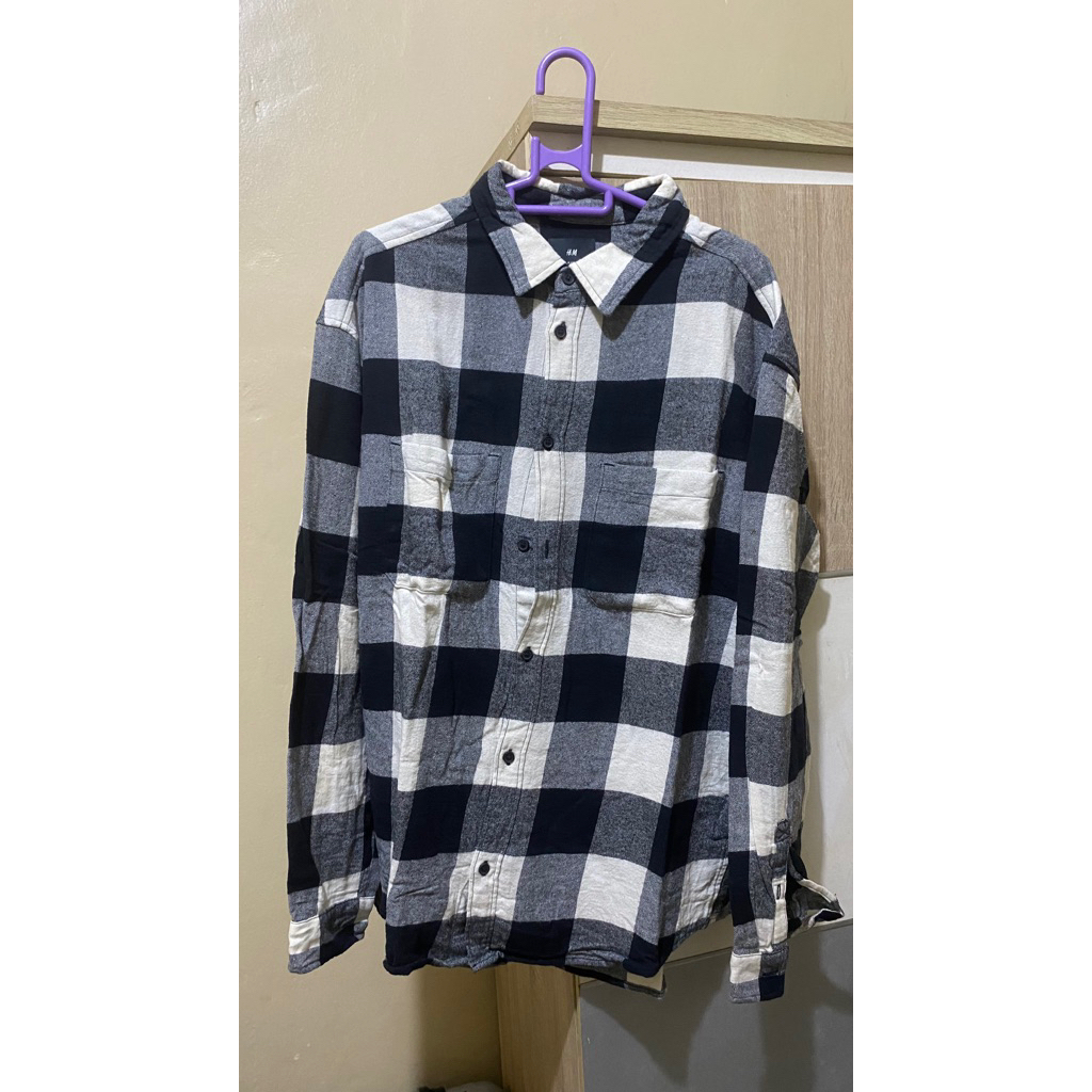 flannel h&m