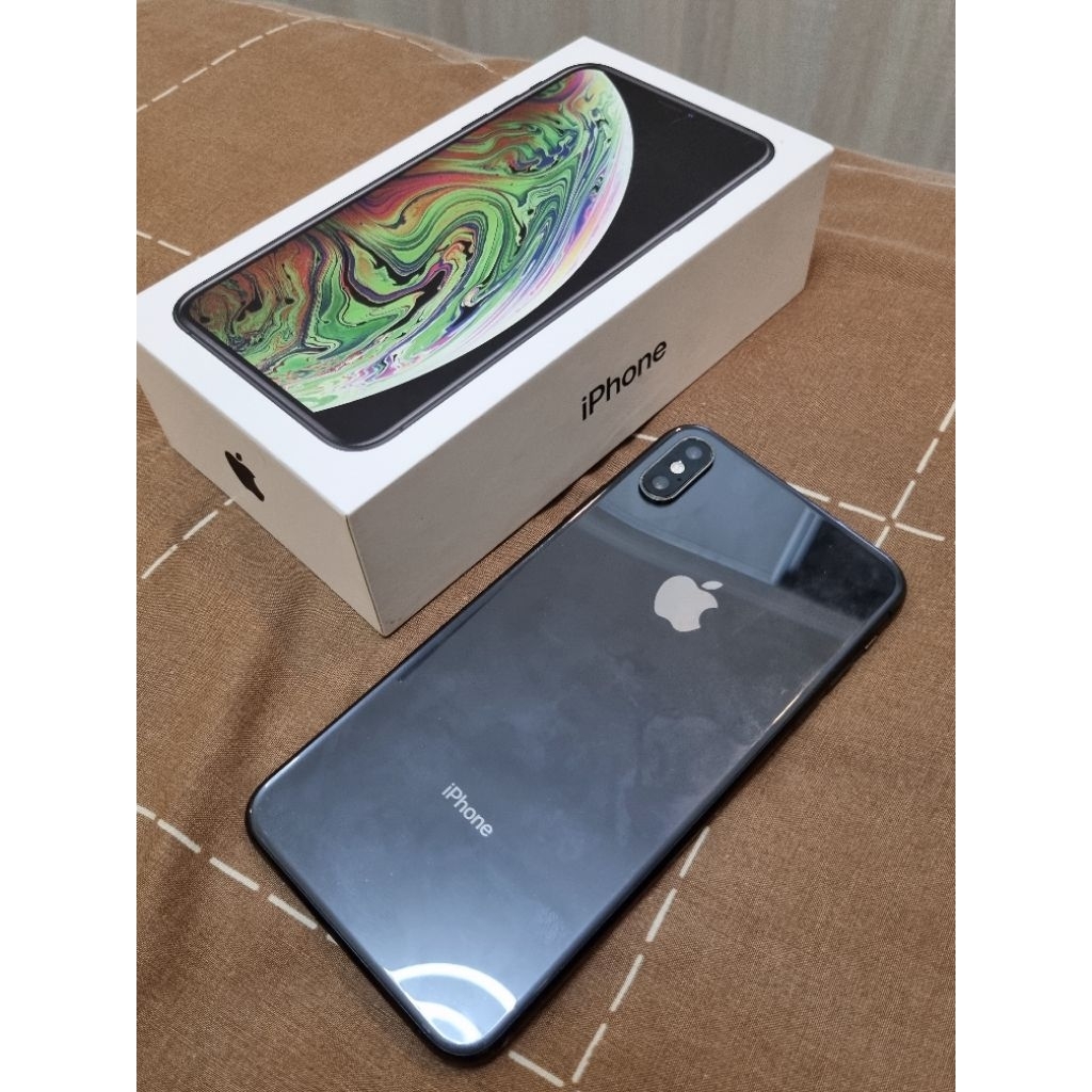 iphone xs max 64gb ibox hitam