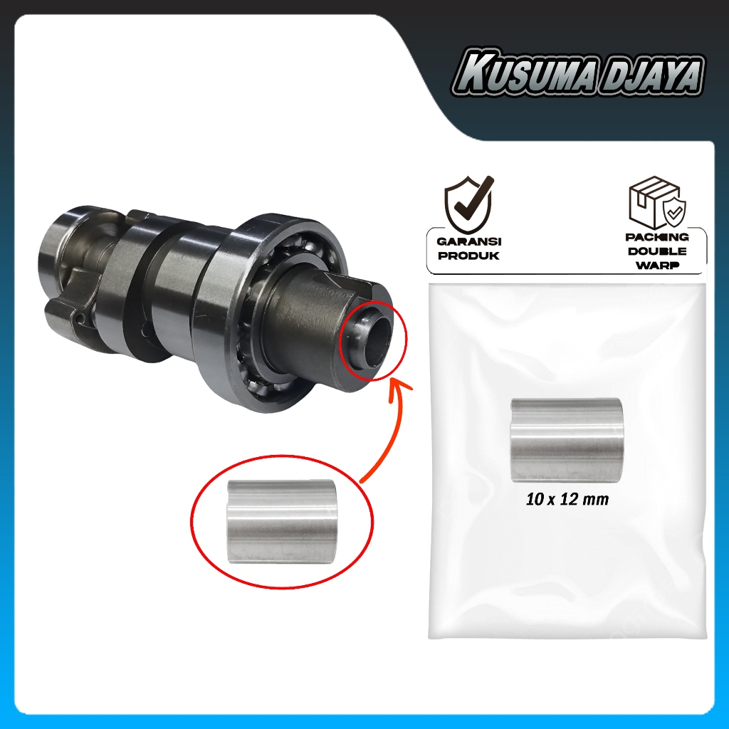 PIN DOWEL BOSH NOKEN AS BEAT DELUXE GENIO SCOOPY PRESTIGE 10X12MM SATUAN