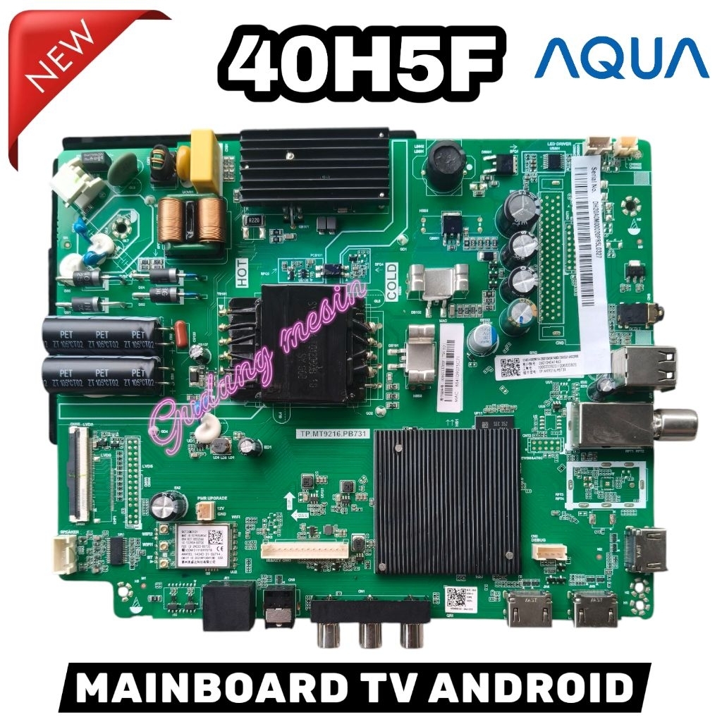 40H5F / MB TV AQUA 40H5F / MAINBOARD TV AQUA 40H5F / MESIN TV AQUA 40H5F / MODUL TV AQUA 40H5F / MB 