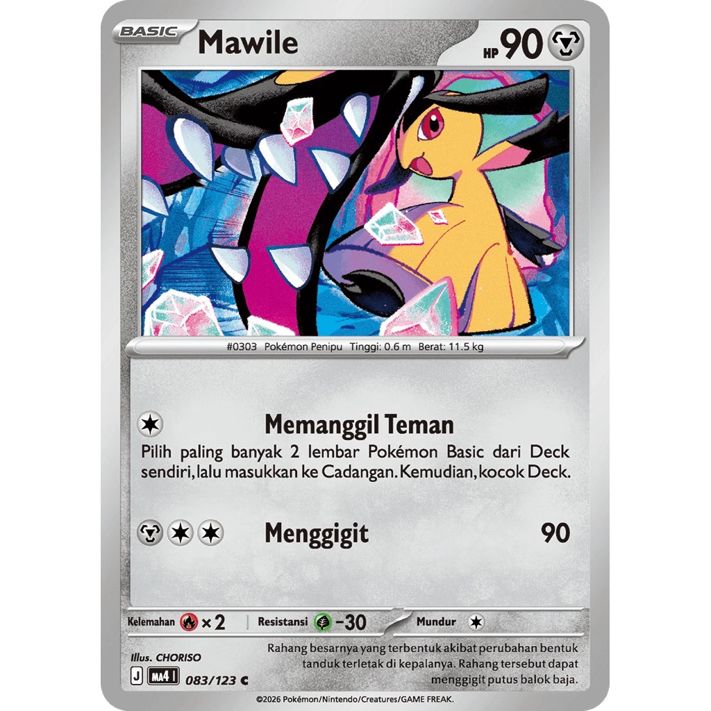 Mawile - Kartu Pokemon TCG
