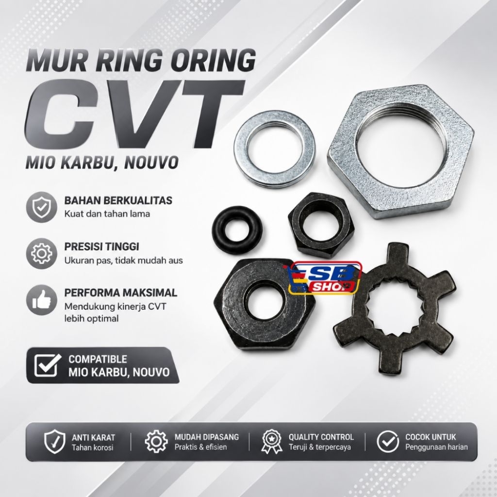 MUR RING ORING CVT MIO NOUVO SET