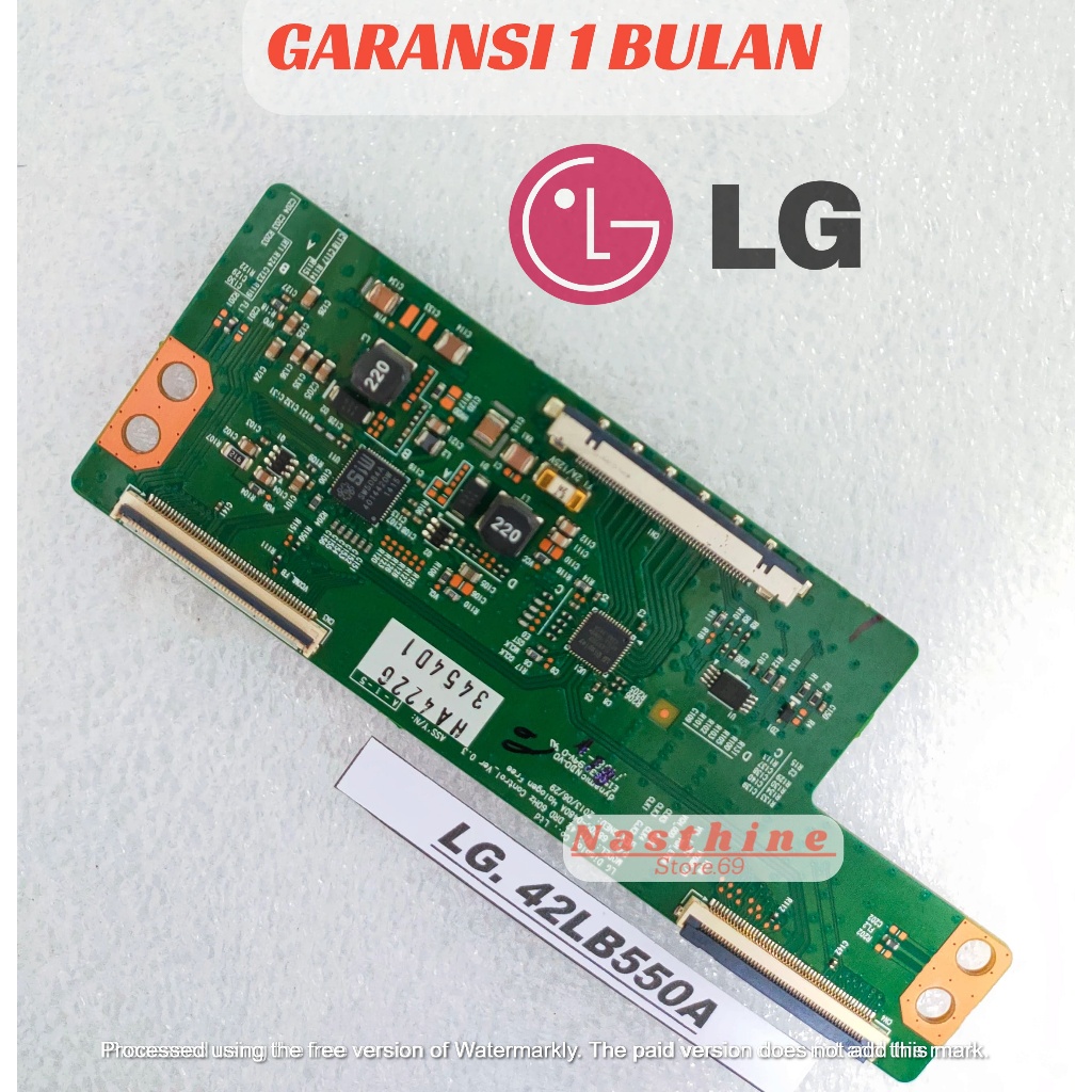 TV LED LG - PCB TCON TV - PCB T CON TV. LG. 42LB 550A  / 42LB550A ORIGINAL //{STOK READY ya } / PCB 