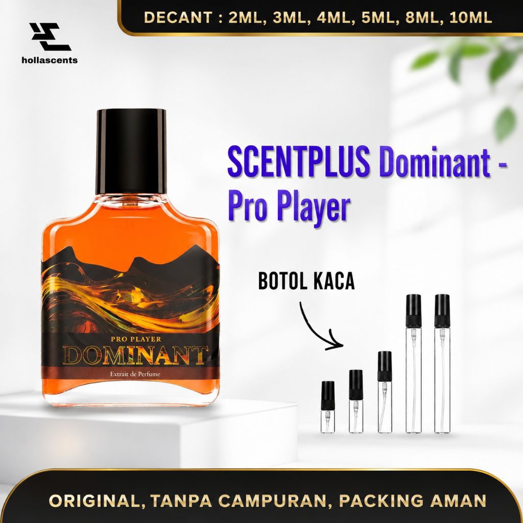 DECANT PARFUM DOMINANT SCENTPLUS PRO PLAYER FOR MEN TRAVEL SIZE