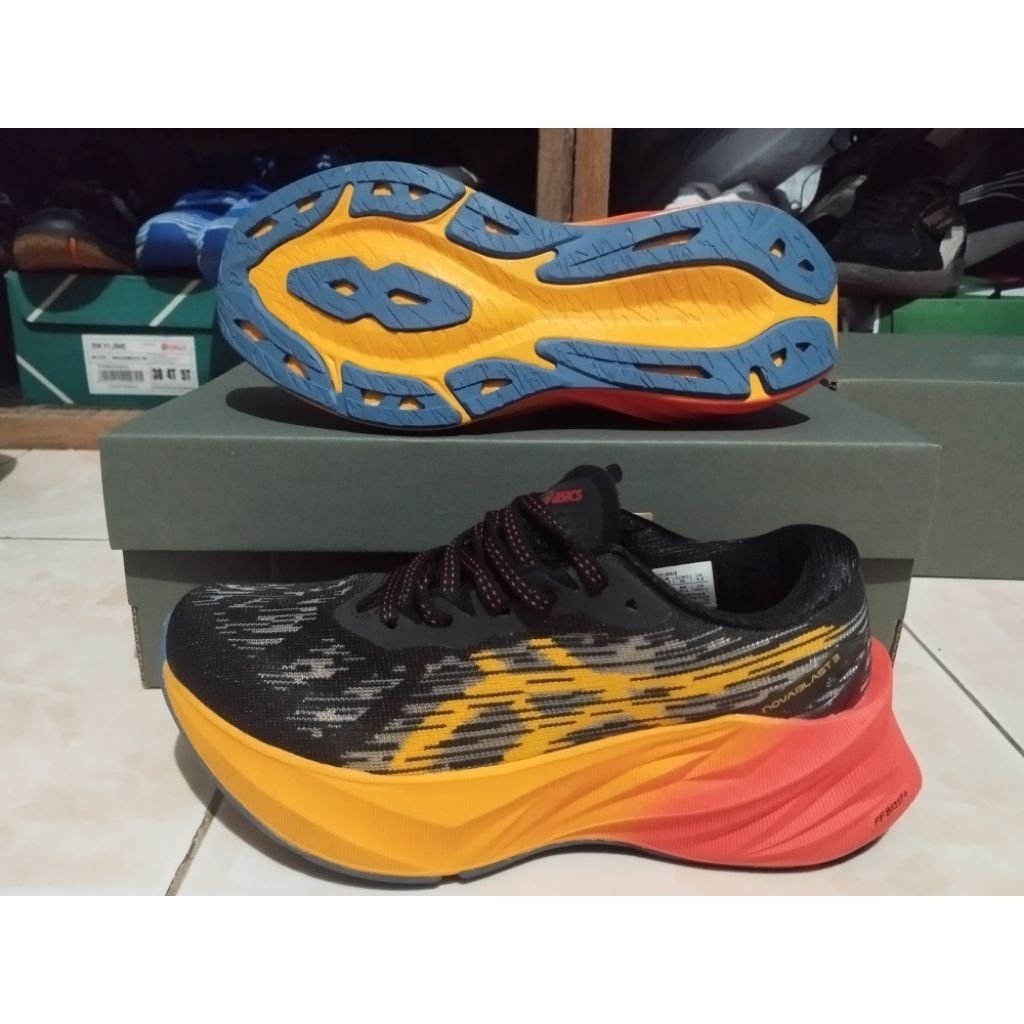 sepatu original asics novablast 3 autentik