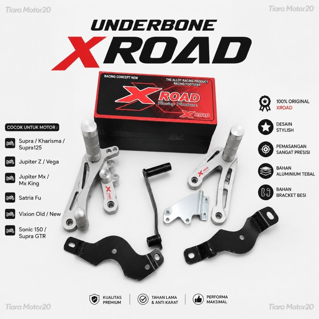 Underbone xroad pnp sonic supra gtr satria fu jupiter mx vixion old new