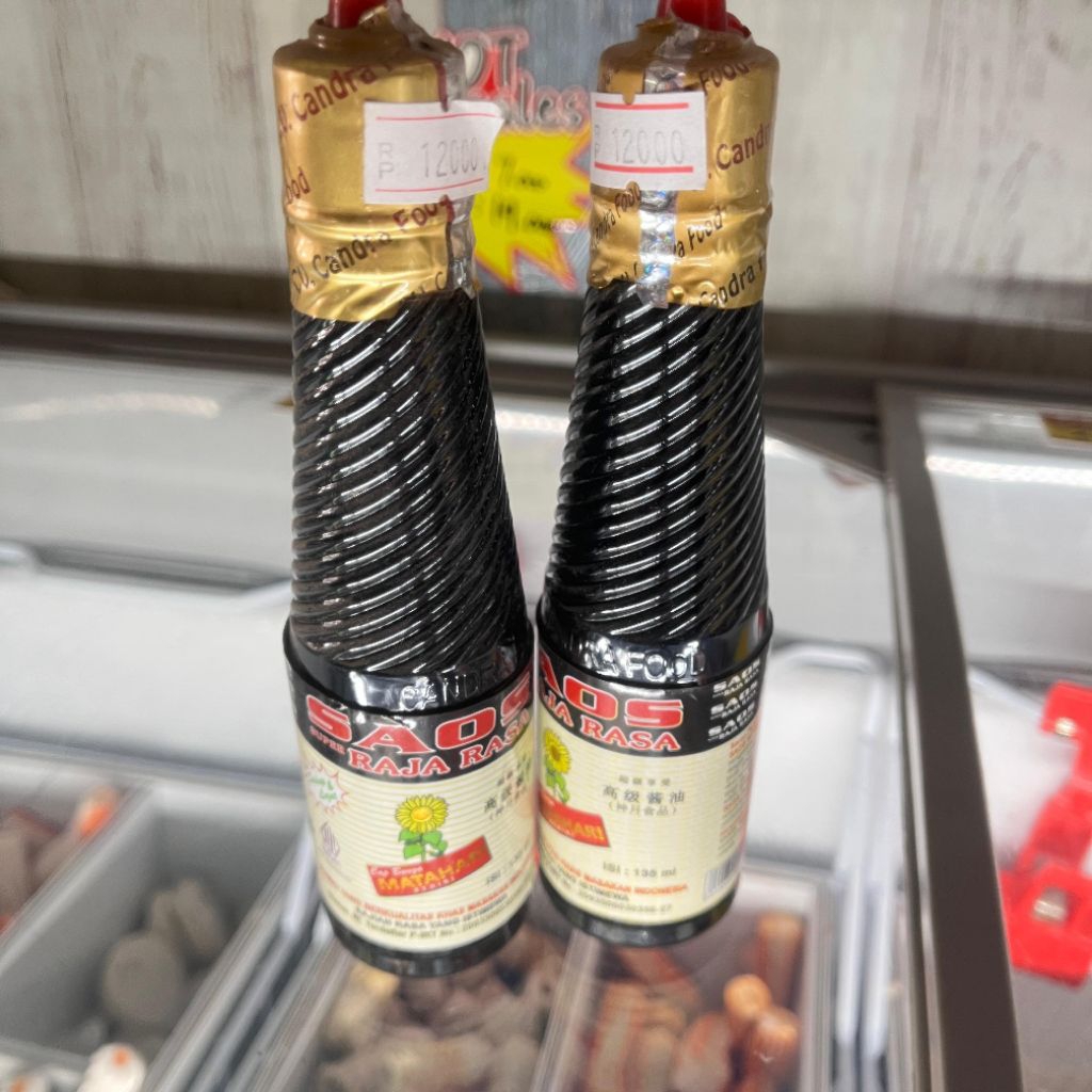 saus raja rasa merek matahari