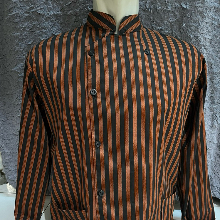 Sorjan bahan katun motif lurik