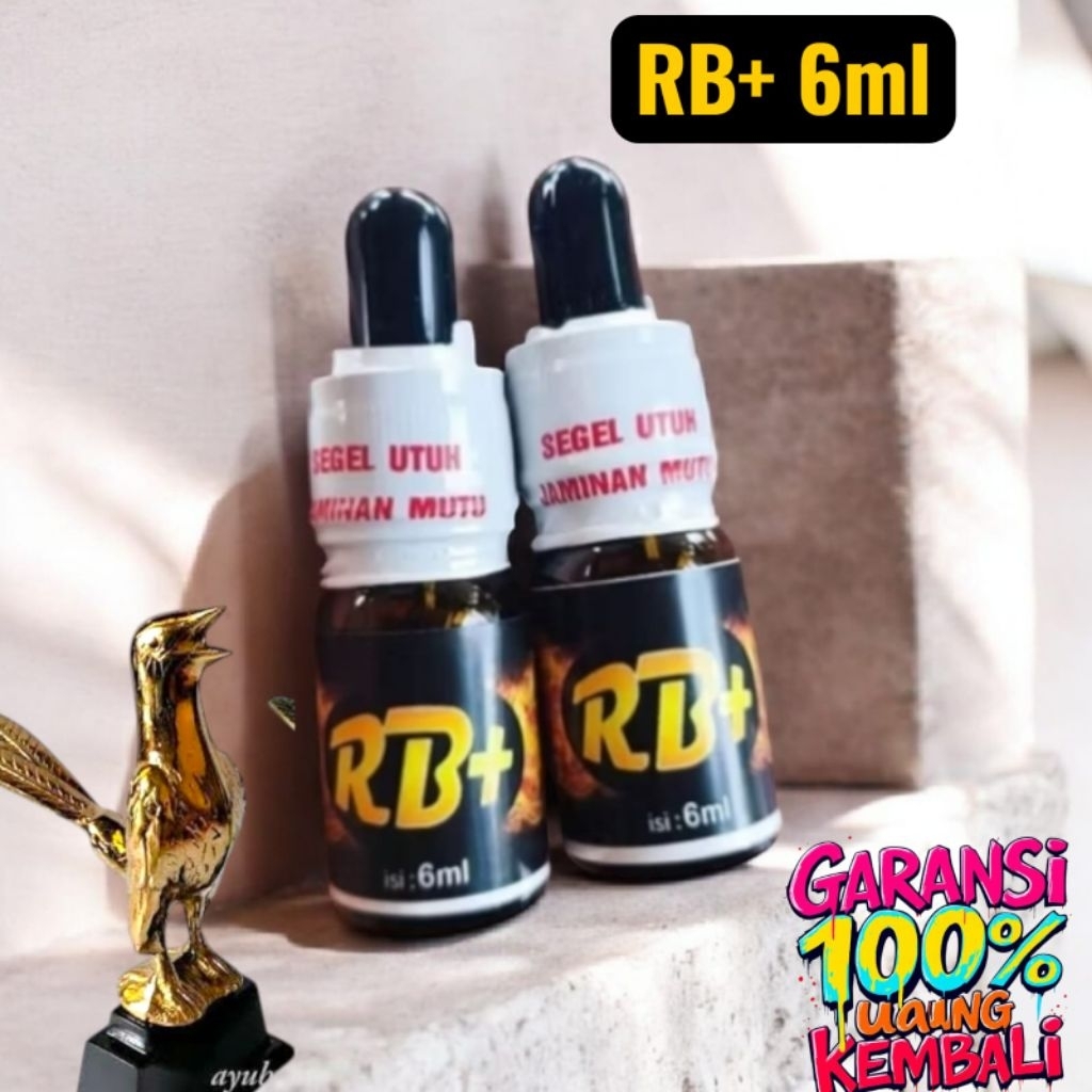 RB+ 6ml Vitamin Burung (Multi Vitamin Untuk Burung Kicau)