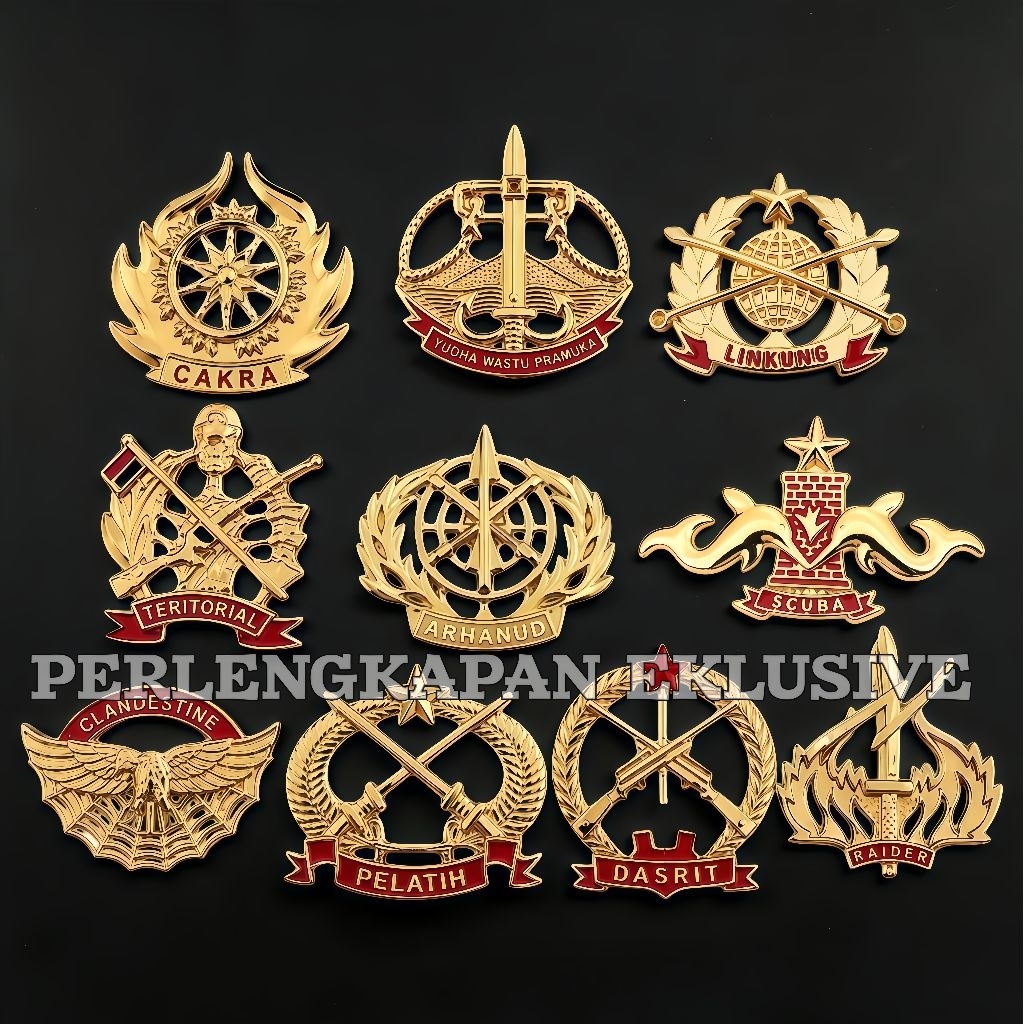 JUAL LENCANA TNI AD  | BREVET TNI AD | WING TNI AD | LENCANA TNI ANGKATAN DARAT | PIN TNI AD
