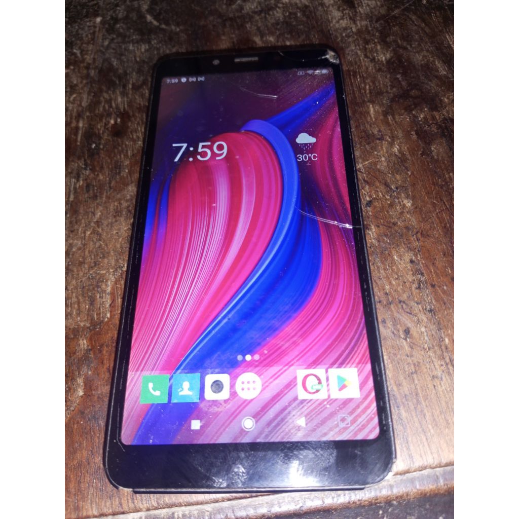 lcd touchscreen frame Redmi 6a minus