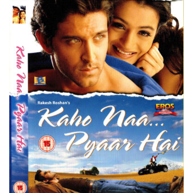 Kaset Film DVD Movie Bollywood  : Kaho Naa  Pyaar Hai (2000)