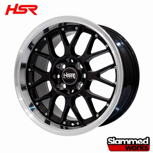 VELG MOBIL BBS CELONG RING 15 ORI HSR OITA LEBAR 7/8 PCD 4X100/114.3 HITAM POLISH