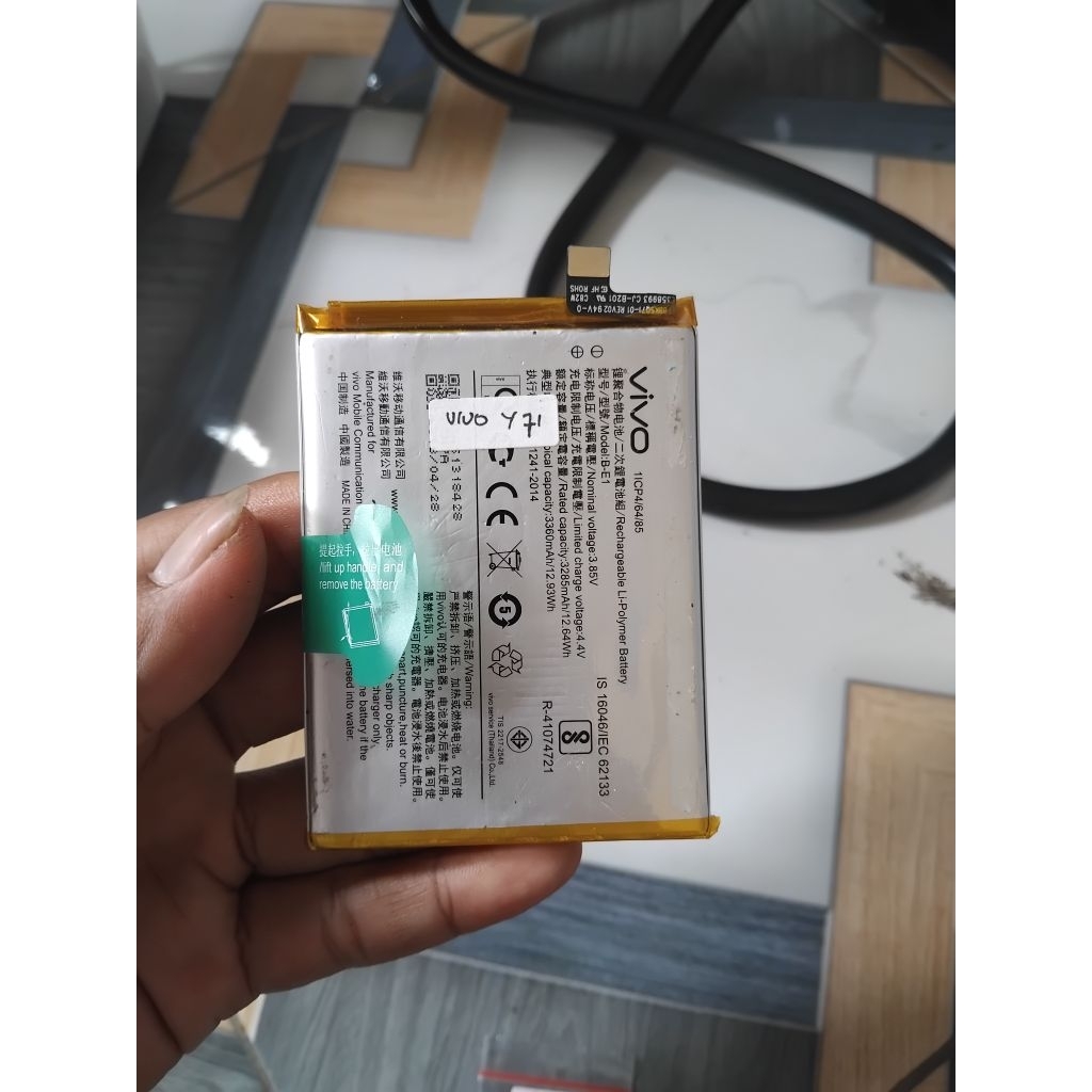 batre vivo y71 copotan