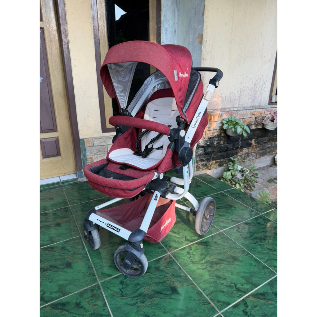 stroller cocolatte quantum preloved