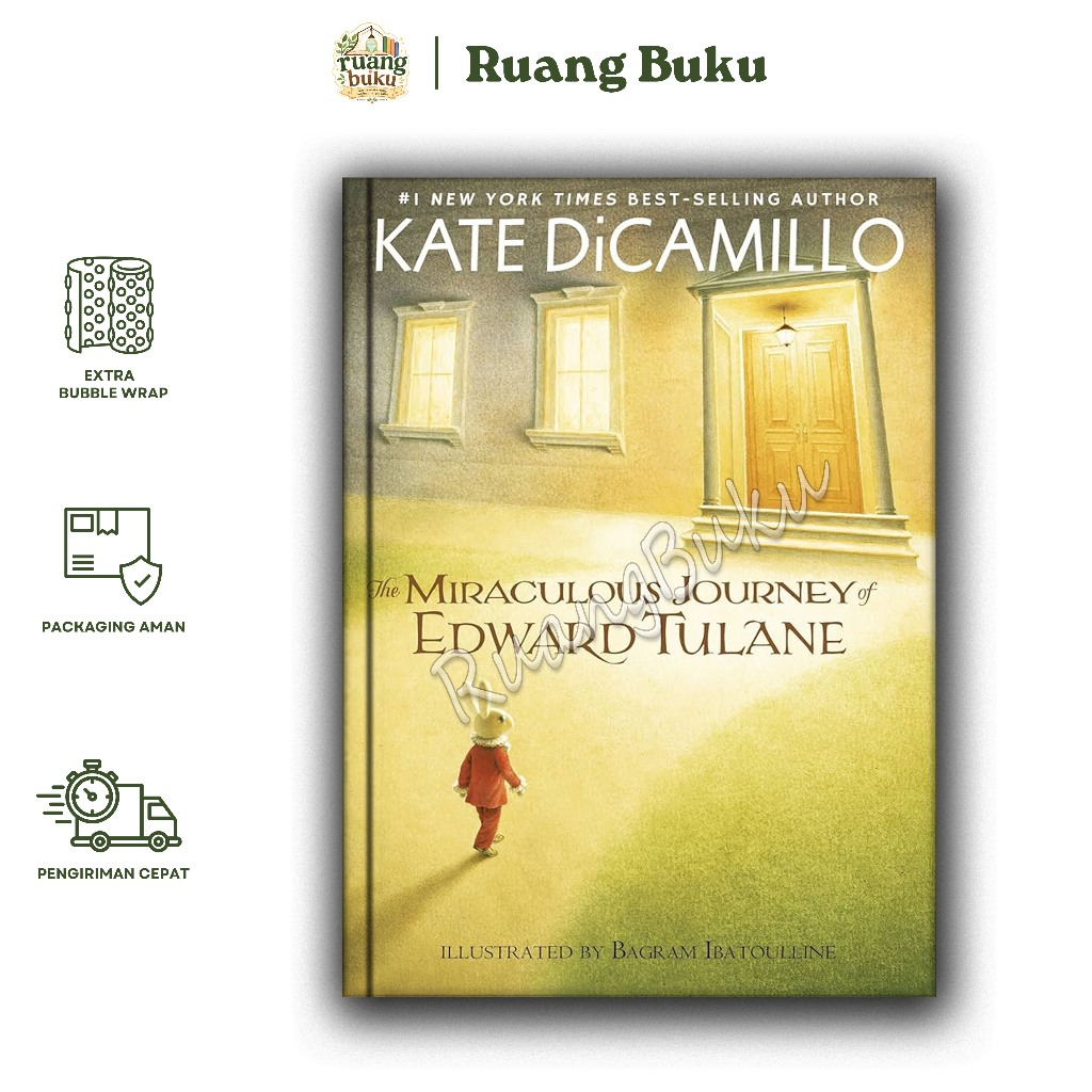 RuangBuku - The Miraculous Journey of Edward Tulane by Kate DiCamillo (English)