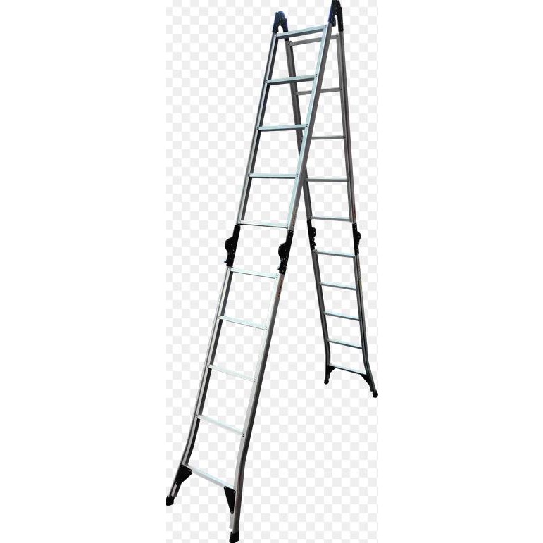 Tangga Lipat Alumunium 6,2 Meter PRLM62 Krisbow 10594876
