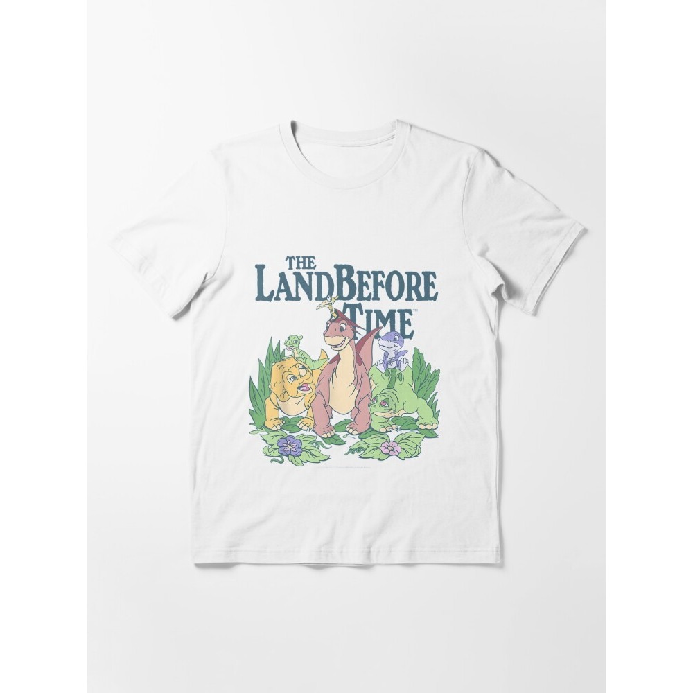 Land Before Time Pastel Dinosaur Friends Essential T-Shirt