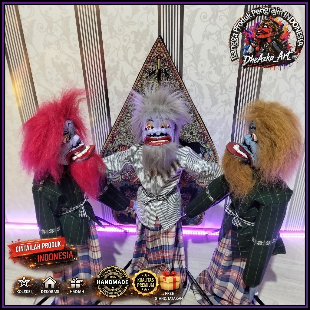 Wayang Golek Wayang Denawa Buta Ableh Calawak Mangap