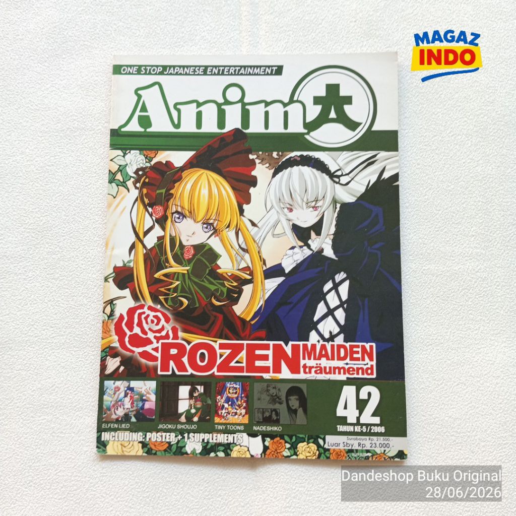 ANIMA - one stop japanese entertainment - Majalah Bekas