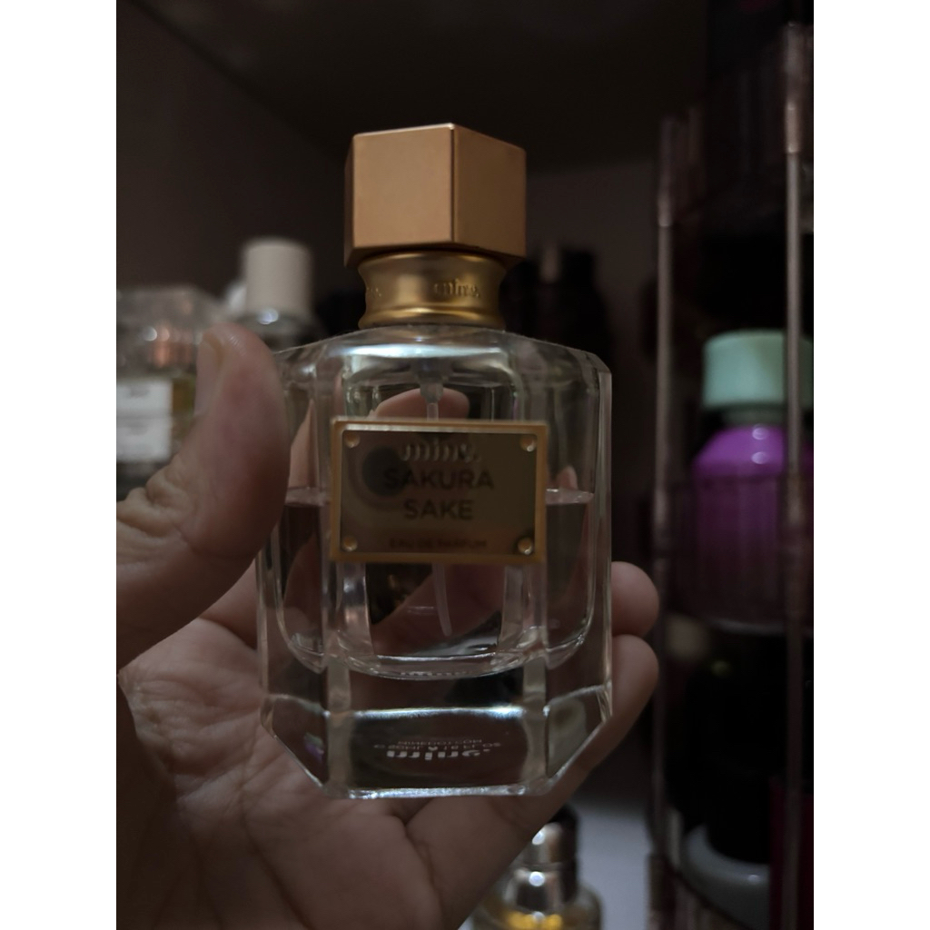 Mine Sakura sake parfum preloved parfum bekas Preloved parfum