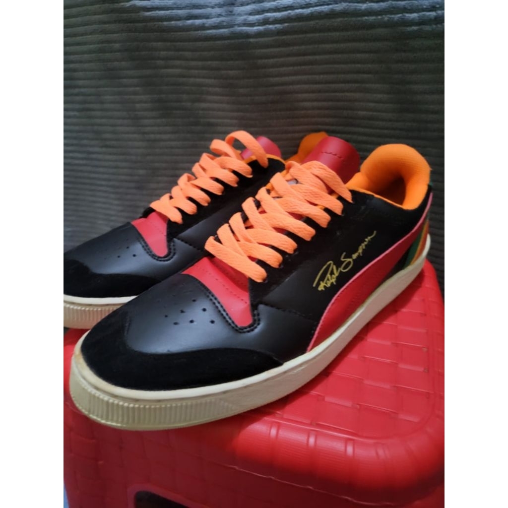 puma ralph samson low black hostory mound size 42 second