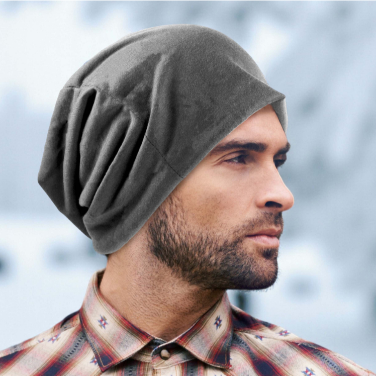 GS8 Kupluk Polos Dewasa BEANIE HAT POLOS | Bahan Spandek tipis Hitam Gray Pria Wanita