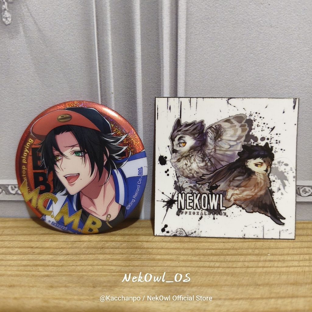 Pin Can Badge Jiro Yamada Hypnosis Mic -Division Rap Battle- Official Merchandise