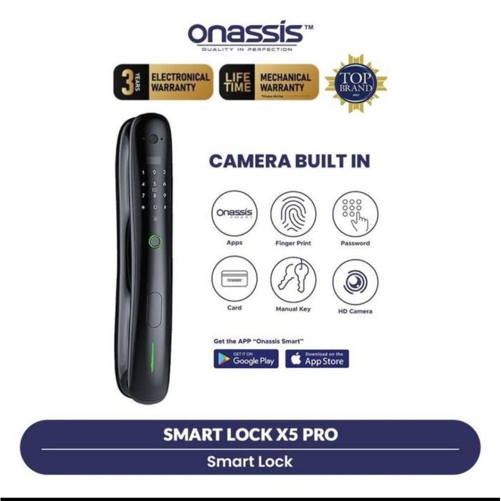 SMART LOCK / SMART LOCK ONASSIS X5 PRO / SMART LOCK CAMERA / SMART LOCK ANDROID IOS