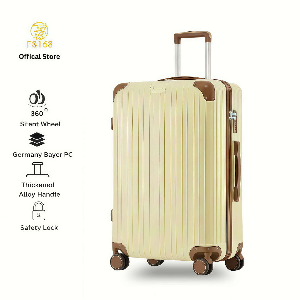 Fs168 Kapasitas Besar Koper 24 Inch Koper Kabin 20 Inch Bagasi Tas Travel Untuk Anak Wanita 18 Inch