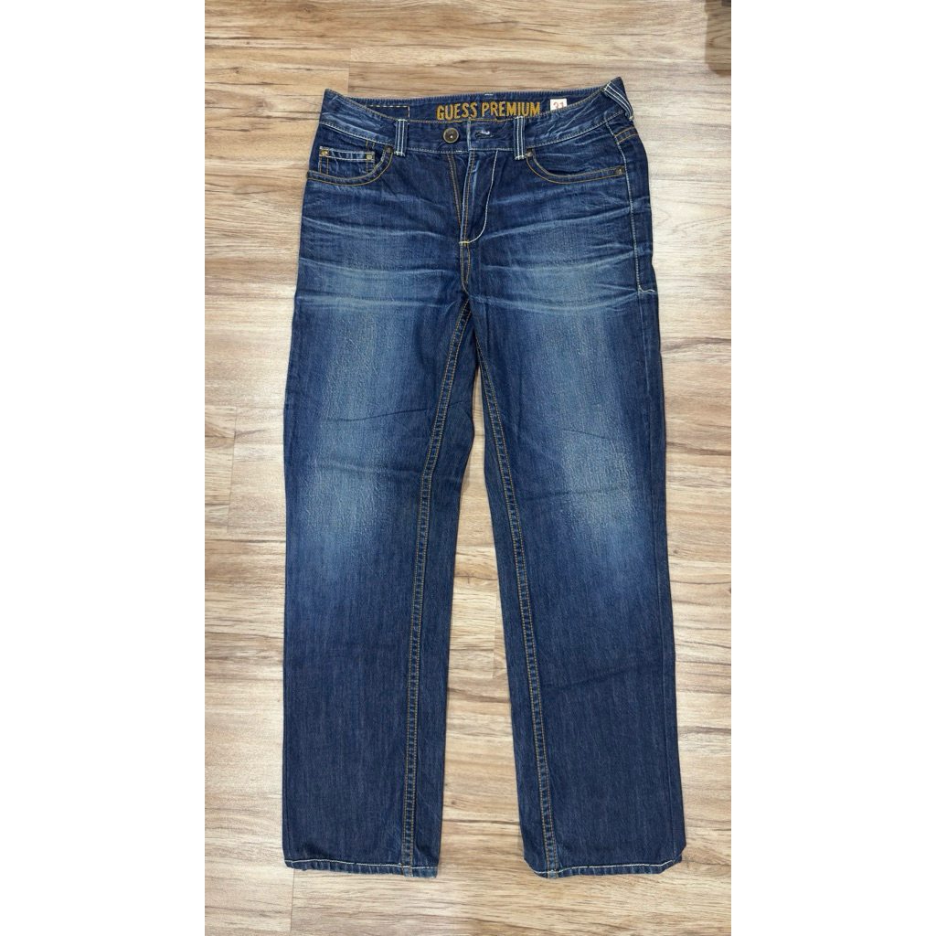 Celana Jeans Pria GUESS PREMIUM Original Size 31 Bekas Legging / Straight Cut