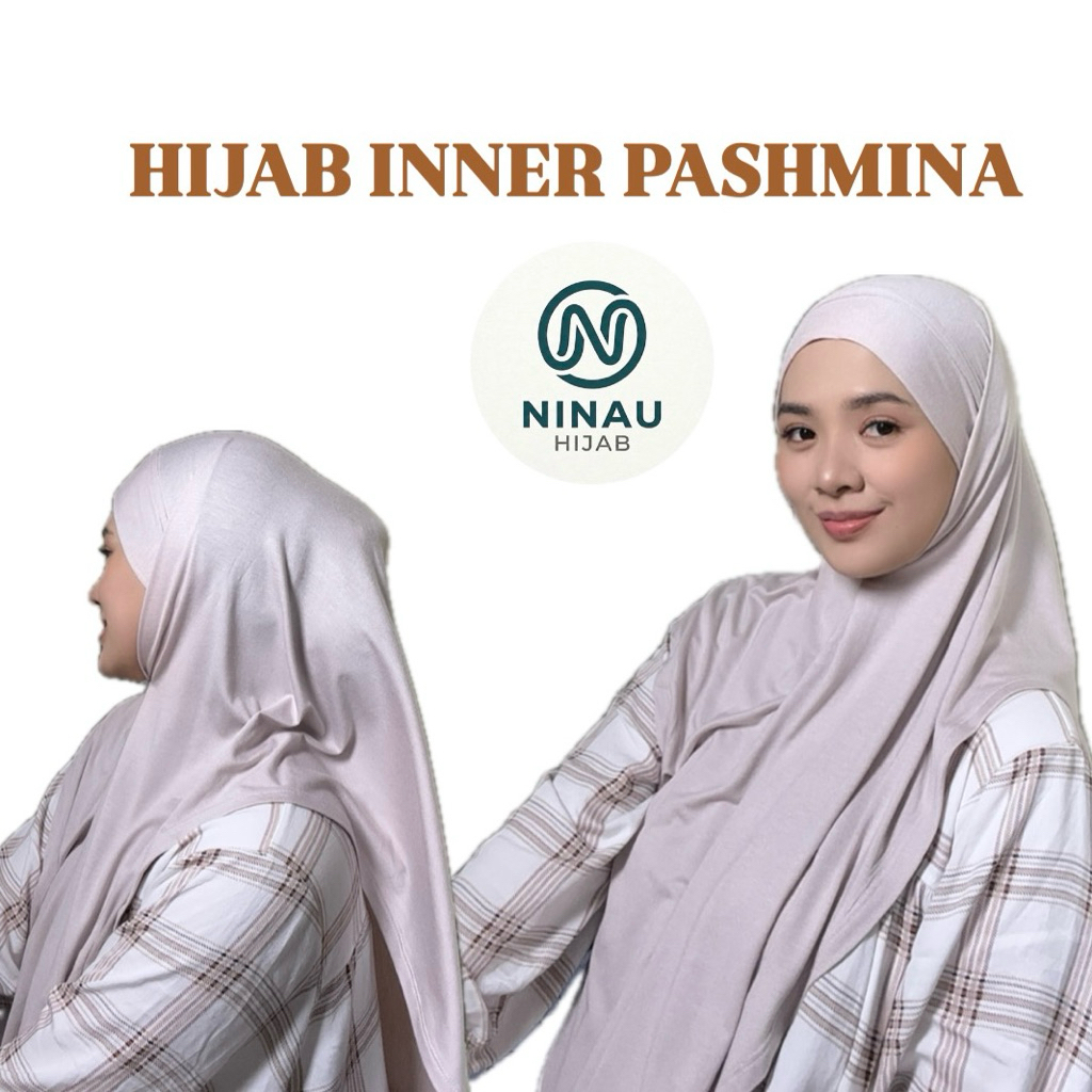PASHMINA INNER INSTAN TALI | PASHMINA INSTAN TALI | PASHMINA INNER TURKISH | PASHMINA 2 IN 1
