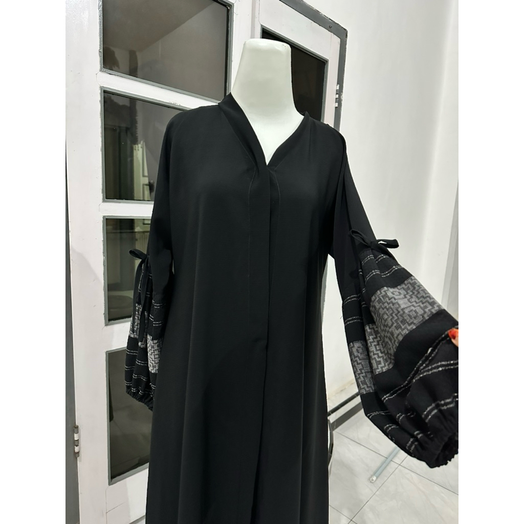 pl preloved second abaya hitam