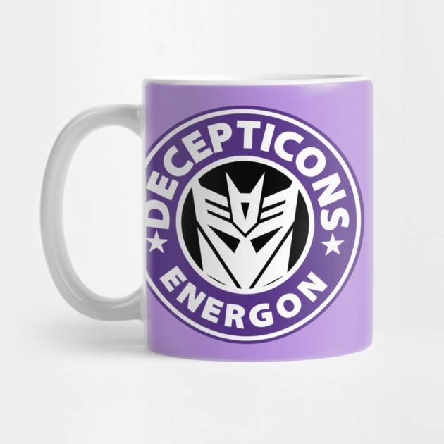 Trans Former Decepticons Energon - Purple Variant - Pop Culture Tea Mug