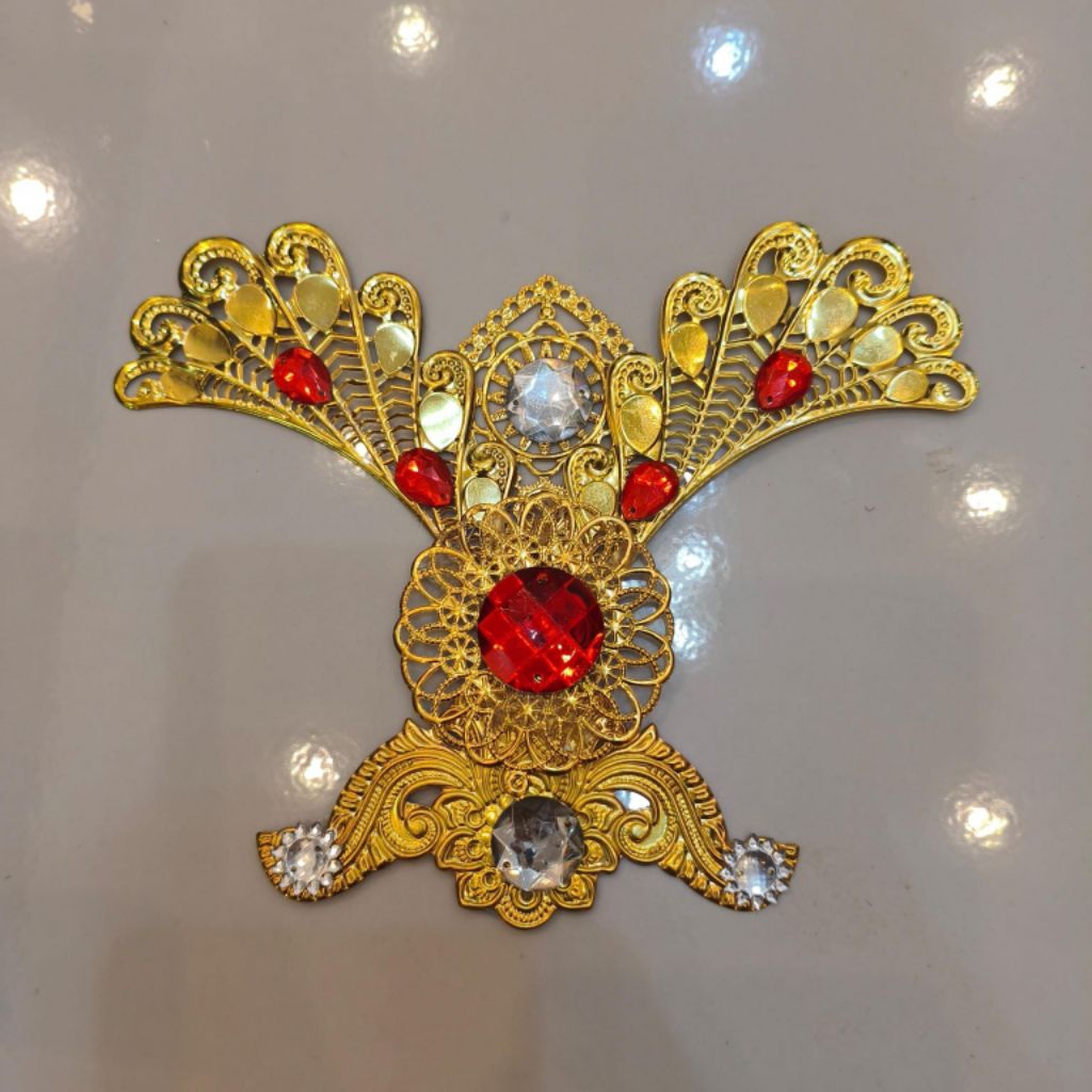 Emblem / pin topi / tanda topi  | aksesoris Hiasan kepala dengan model terbaru | paskibra | pembaris