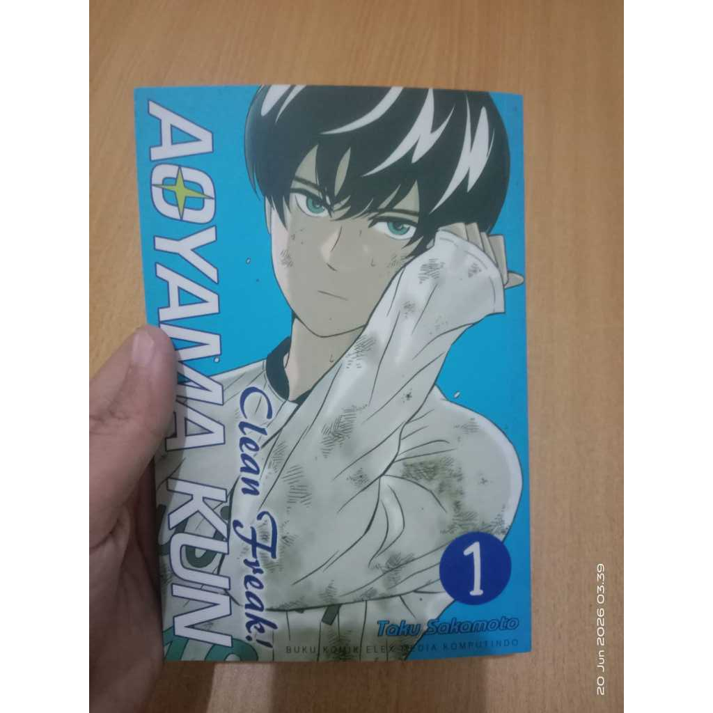 Komik Clean Freak Aoyama Kun 1 - Manga Jepang Cabutan