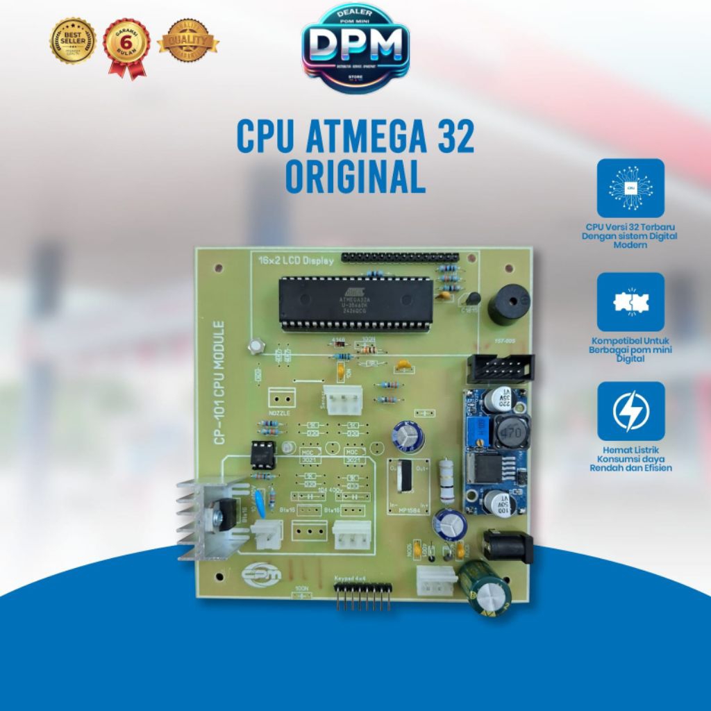 CPU ATMEGA 32 - Pom Mini Digital ( Produk CPM )