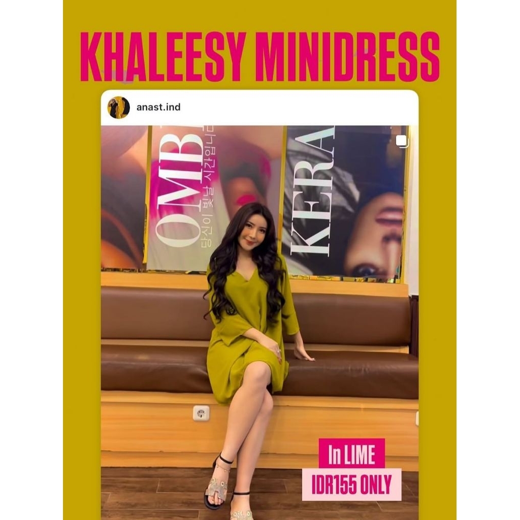 Khaleesy Mini Dress Anast.id