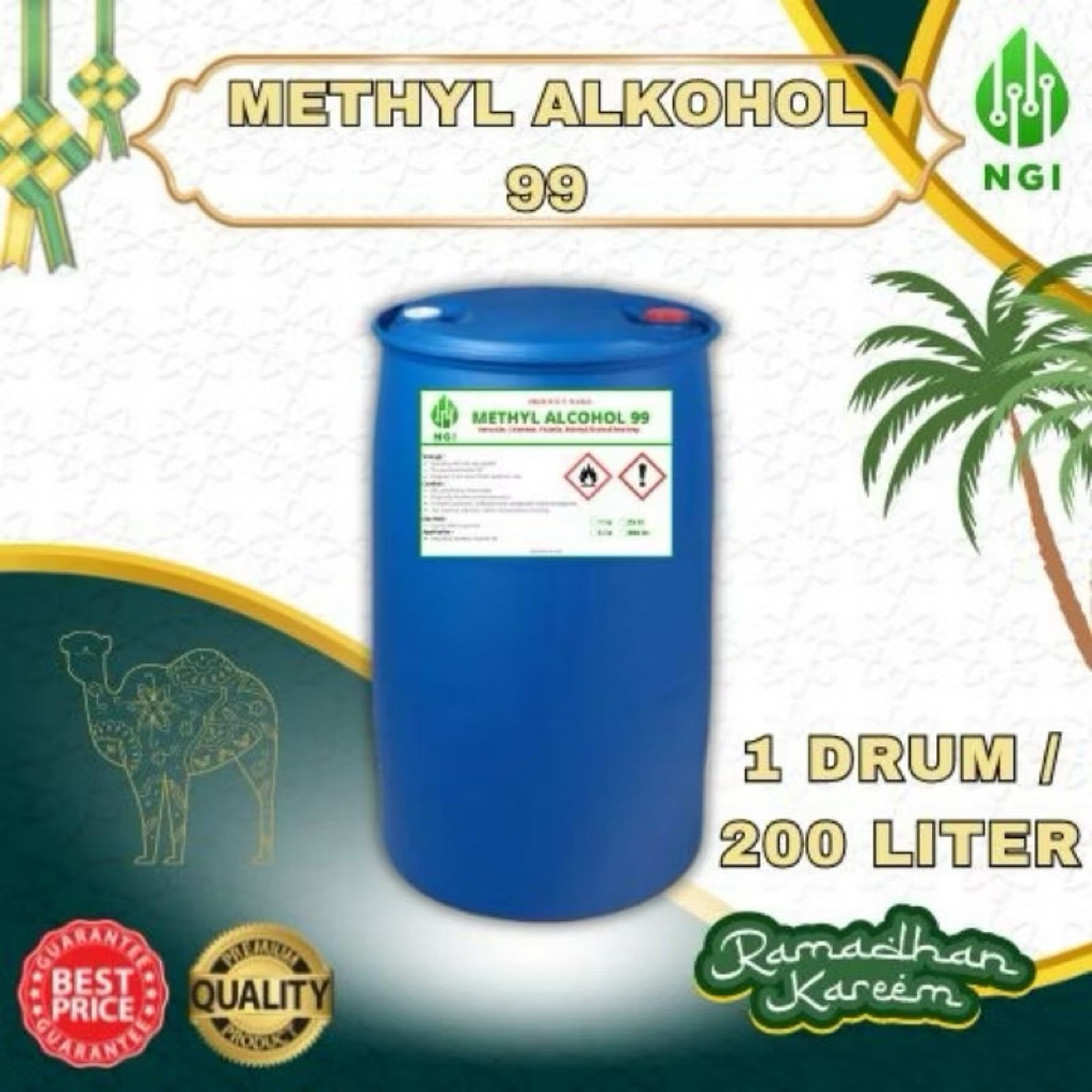metanol 1 drum / 200 liter