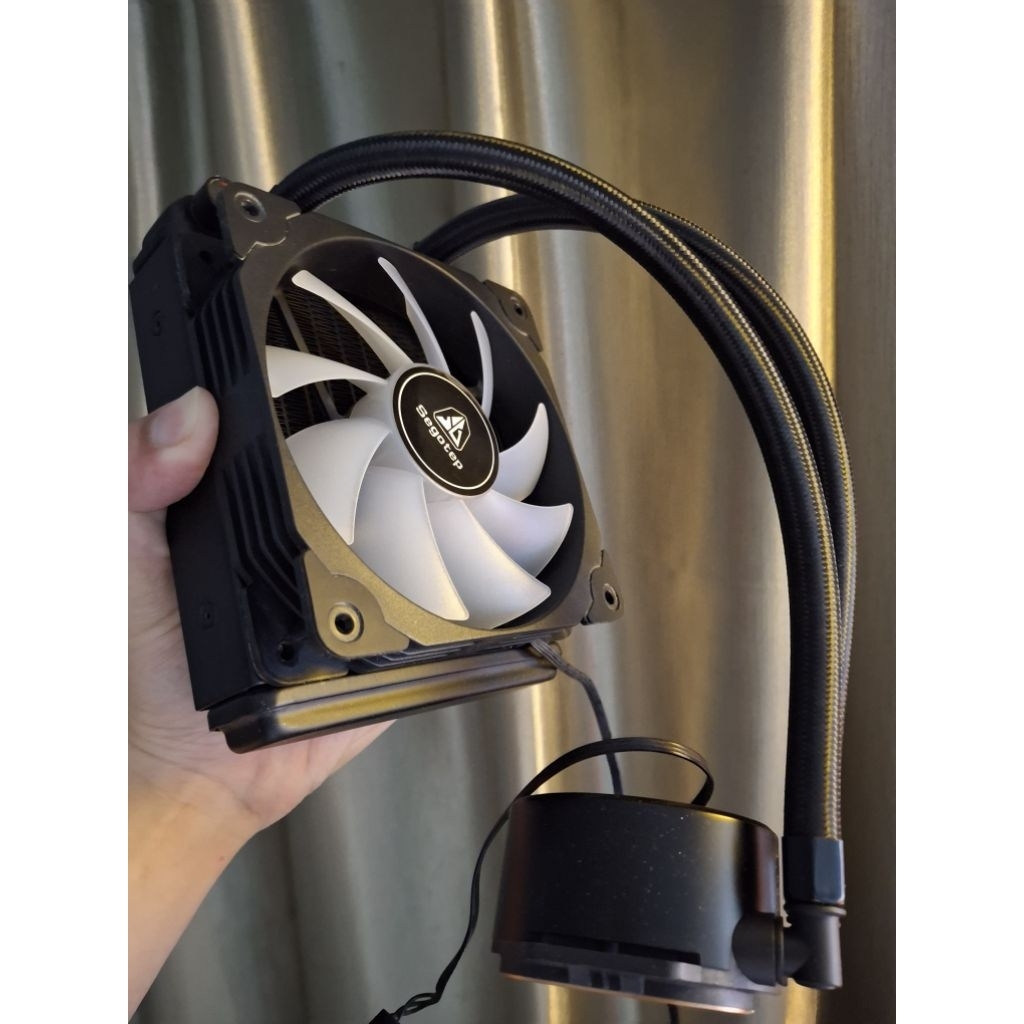 AIO Liquid Cooler CPU 120mm Segotep BeCool 120S RGB