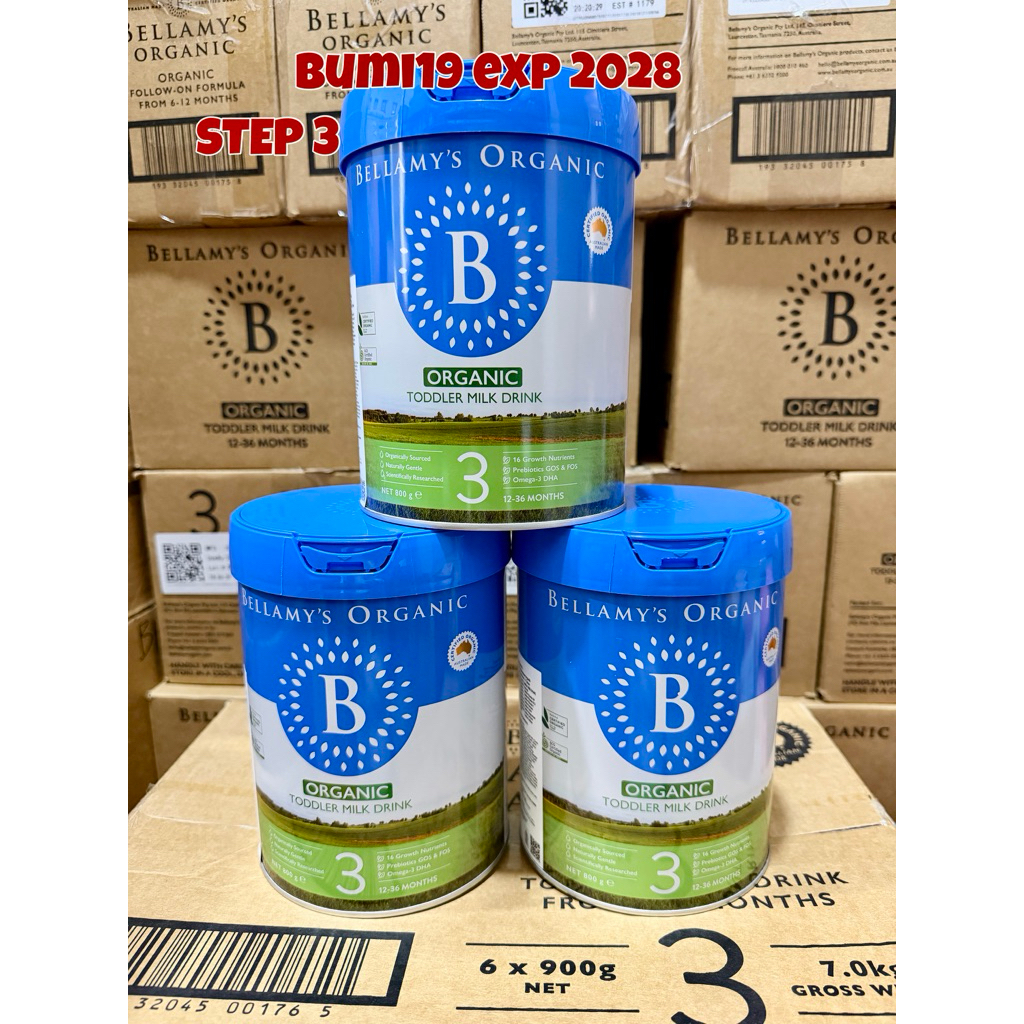 Bellamy's Organic Step 3 900g