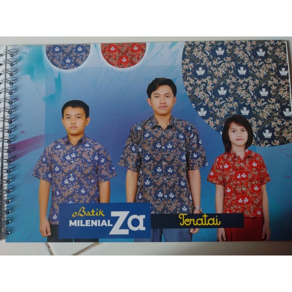 KAIN BATIK SERAGAM SEKOLAH SD SMP SMA / MI MTS MA / BAHAN BATIK HARGA METERAN / BATIK MILLENIAL NEGE