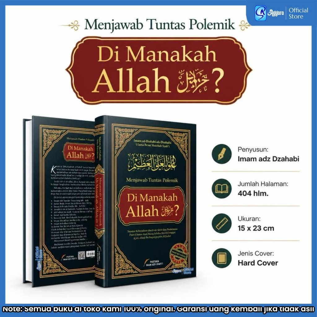 Pustaka Imam Syafii - Buku Menjawab Tuntas Polemik Dimanakah Allah?