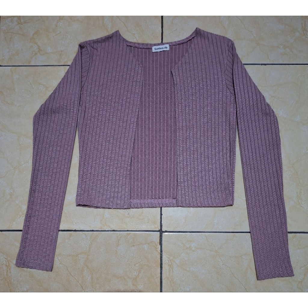 preloved cardigan pink