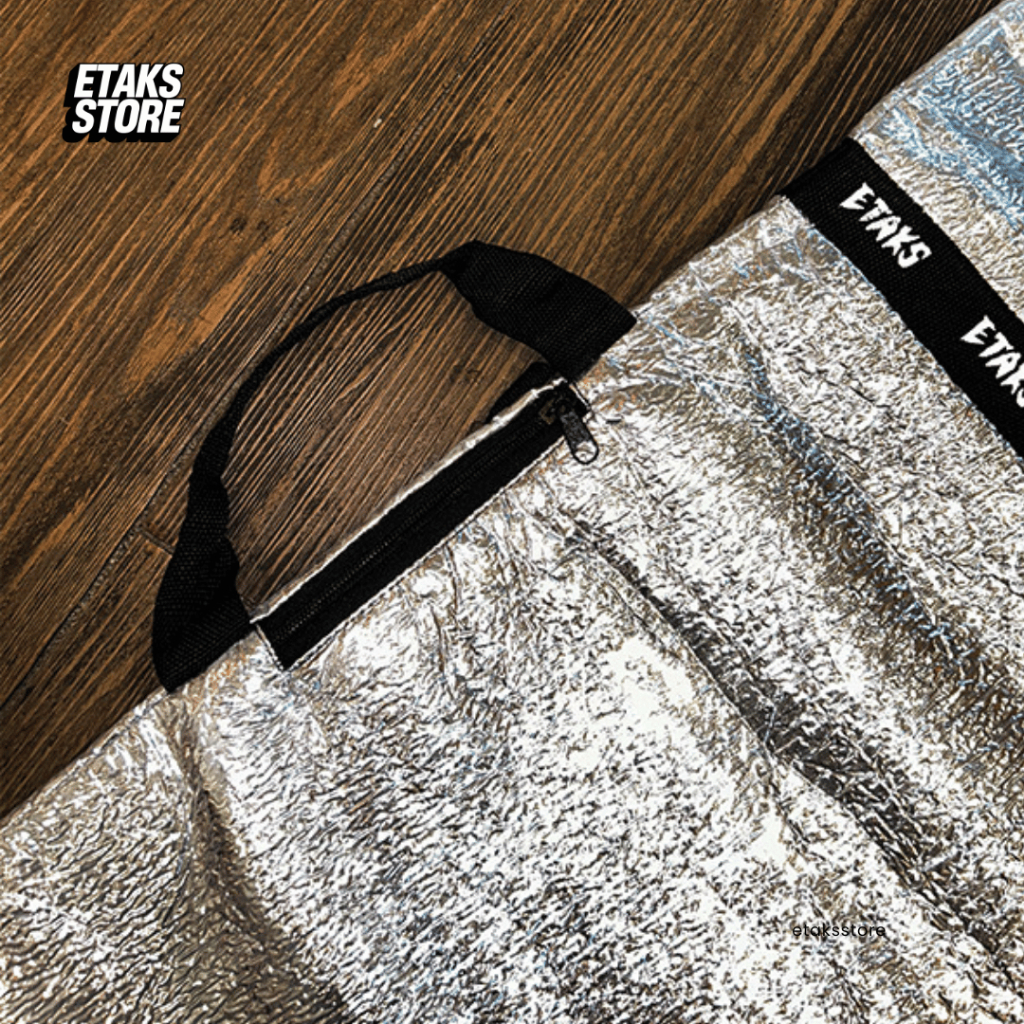 Tas Skateboard Etaks Skate Bag Silver Chrome  | Skateboard bag | merchandise