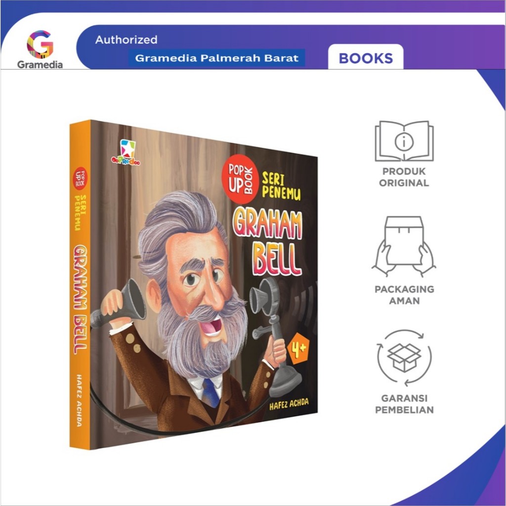 Pop Up Book Seri Penemu: Graham Bell