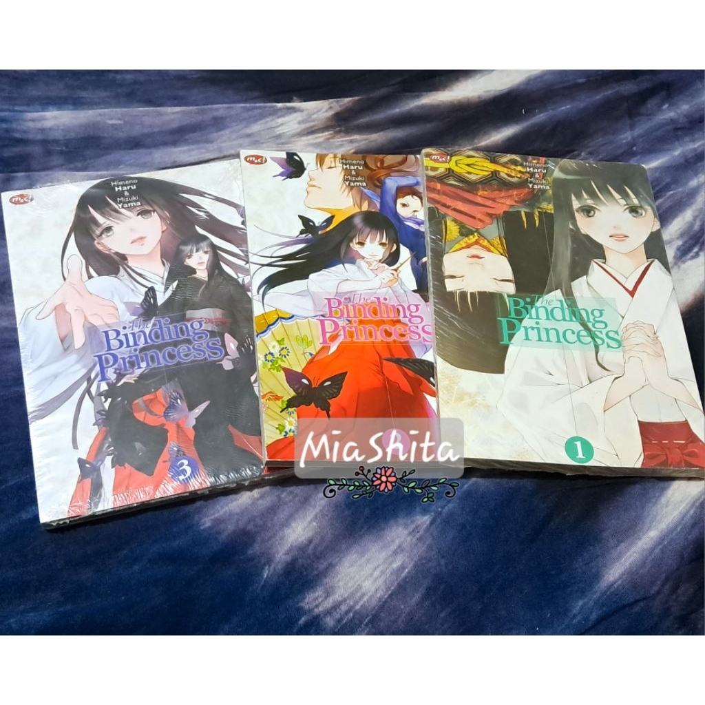 Komik Set The Binding Princess Vol 1-3end by Himeno Haru & Mizuki Yama