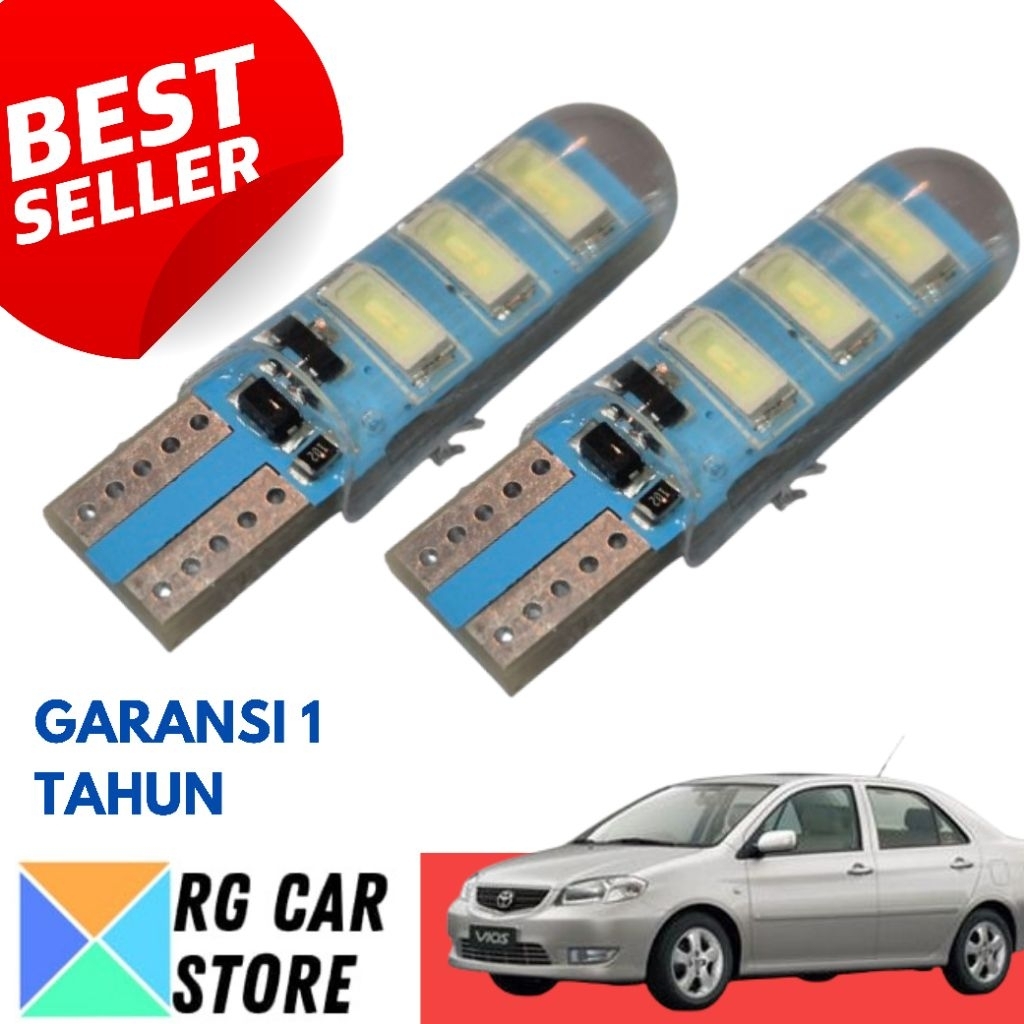 LED Lampu Senja Dajjal Vios 2003-2007 Super BLUE ICE 20Watt 12v Garansi 1 Tahun PnP Toyota Vios